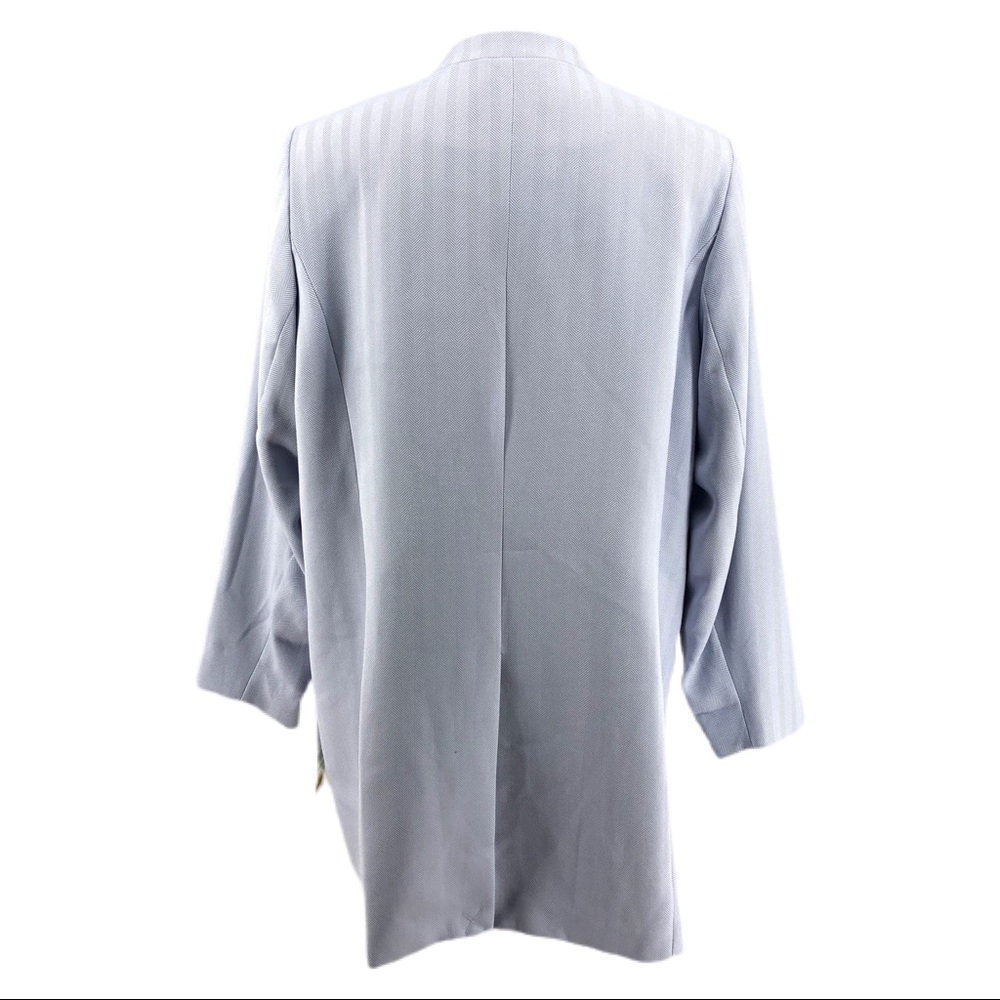 Calvin Klein Open Front Herringbone TopperJacket - Picture 5 of 9